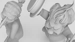 Miser Brothers (Zbrush/Keyshot)